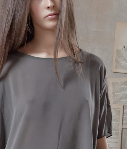 T-SHIRT OVERSIZE M/C SETA