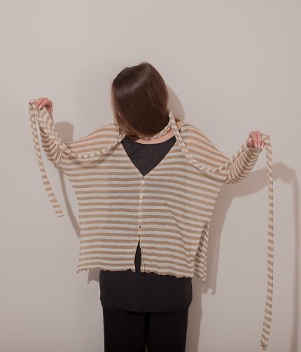STRIPED SCARF LR