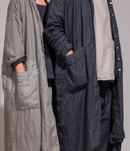 LINEN LIGHT COAT