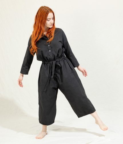 TAILORED COLLAR JUMPSUIT CC