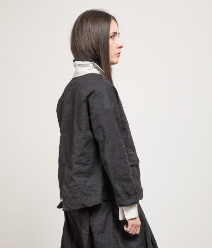 LOOSE BLAZER INOX